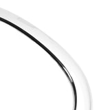 51139801573 Perlindungan UV lampu depan tahan gores Bezel pas ABS Chrome untuk dekorasi mobil