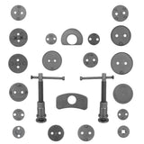 Car Disc Brake Caliper Wind Back Brake Piston Compressor Tool Kit For Most Automobiles Regulator 22Pcs Garage Repair Tools