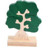 Wooden Personalised Theme Art DIY Family Name Puzzle Desktop Ornament Home Deco Customized Gift Easy To Use