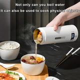 1pc 500ml Electric Kettle Small Stainless Steel Portable Electric Kettle For Boiling Water Travel Tea Kettle Automatic