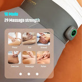 Heating EMS Abdominal Muscle Stimulator Electric Abs Trainer Training Gear Muscles Electrostimulator Fat Burn Fiess Equipment