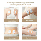 Intelligent electric neck and shoulder massager low magnetic therapy pulse analgesia relaxation spine physiotherapy health care