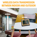 Color Screen Weather Forecast Temperature and Humidity Meter Multifunctional Electronic Alarm Clock Barometric Measurement