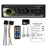 JSD-520 Car Radio In Dash 1 Din Tape Recorder MP3 Player FM Audio Stereo USB/SD AUX Input ISO Port Bluetooth Autoradio