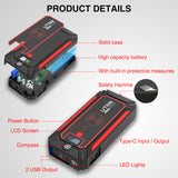 Utrai Jstar 4 Multifunction Emeygency Vehicle Tools 12V Car Booster Wireless charging 2500A Jump Starter Factory Wholesale