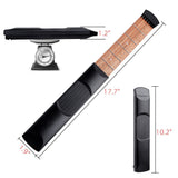 String 6 Fret Model Portable Pocket Neck Chord Sapele Wood Guitar Practice Tool for Trainer Beginner Black