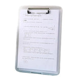 Thickened Organizer Capacity A4 File Storage Box with Clipboard Examination Papers for School