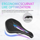 ESLNF Bicycle Breathable Beehive Bionic Structure Ultralight Shock Absorbing Bike Safety Cushion Seat Riding Accessories