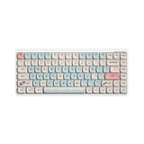 iBlancod 84-Key Wireless Keyboard - 2.4G+BT5.0+Type-C, 75% Low Profile Layout for Tablets, Laptops, and Smartphones