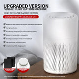 New Household Purifier Quickly Removes Odors Blue Light Anion Fresh Air Can Add with Essential Oil Indoor Deodorizer