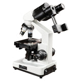 SM201 white binocular composite microscope 40-2500 times laboratory biological detection
