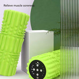 Vibrating Foam Roller 5 Gear Electric Trigger Point Roller for Back Sports Yoga Massage Roller Yoga Brick Home Fitness Equipment