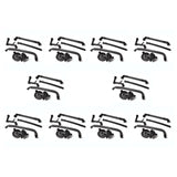 10X Crankcase Exhaust Vae + Vent Hose Kit For 3 Series E46 E39 X3 X5 Z3 Z4 320I 325I 330I OE/11617501566