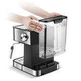 Italian espresso coffee machine, smart home full automatic coffee, touch screen milk frother capacinno coffee machine
