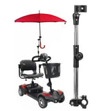 Frame Support For Electronic Wheelchair Elderly Scooter Parts Accessories Umbrella Attachment Handle Holder Connector