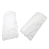 Left & Right Pair Headlight Headlamp Lens Cover Replacement for 7-Series E38 Facelift 1999-2001