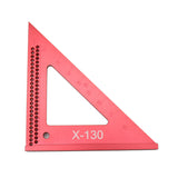 90 degrees Precision Woodworking Line Scriber Triangle Ruler Measuring Gauge Square Ruler Carpenter Woodworking Tools