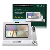 11 Inch LCD Analyzer Digital Microscope Magnifier Skin Hair Blackhead Follicle Scalp Detector 50X-200X