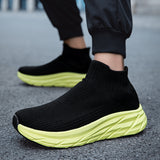New casual men with thick soles and increased height. Men's shoe covers for lazy couples, trendy shoes