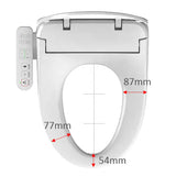 Automatic body-cleaning smart seat cover night light toilet lid