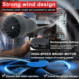 Handheld Jet 500g Wind Lithium Violent Ducted Turbofan High Power Duct Fan Portable Dust Blower Keyboard