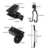 Hoist Garage Storage Lift Pulley System with 60kg Bearing Overhead Bike Rack Heavy Duty Ceig Bicycle Hanger
