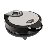 1000W Waffle Maker - Makes 5 Heart-Shaped Waffles, Electric Waffler Griddle Iron Bread Machine.