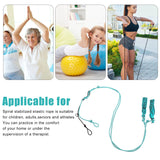 Stretching Treating Pain Improves Posture for Scoliosis Herniated Discs Resilient Stretch Strap 0.2in