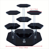 7th Floor Acrylic Figures, Collectibles, and Jewelry Exhibitor - Decorative Art Style Organizer