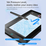 BOSTO BT-13HDK Portable Graphics Tablet 13.3 Inch H-IPS LED Screen Display Anti-glare Digital Art Drawing Pad