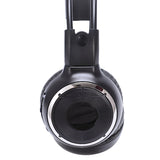 2 x Double Infrared Stereo Wireless Headphone Headset IR Car DVD Player Headrest Black