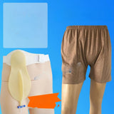 Medical Drainage Catheter Shorts Walking Elder Receiver Breathable Portable Underwear Bag Stoma Pant With Urine Tube