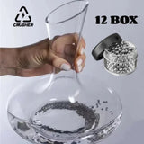 CRUSHER 12 Box 200pcs 304 Stainless Hookah Cleaning Steel Balls for Wine Tea Stains Bottle Cleaner Tool