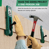 Side-mount tool, side-mount kit for 5/16" (approx. 1.9 cm) fibre cement side, tool ring side gauge with adjustable display