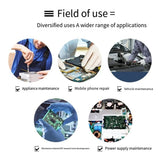 Dual-Channel 50M Sampg Rate High-Performance Handheld Small Oscilloscope 3.2Inch LCD Display