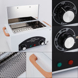 300W Dry Heat Sterilization hine High Temperature Metal Tool Cleaning Box with Timer Function for Salon Hairdressing Nail