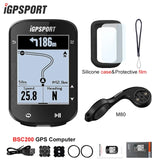 BSC200 BSC200C iGPSPORT ANT+ GPS Bike Computer Riding Cycg Odometer Route Navigation Wireless Speedometer Support Powermeter