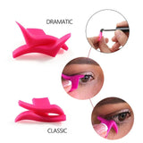 New 5Pair Cat Eyeliner Stamp Eyeshadow Cosmetic Easy To Makeup Wing Style Eye Liner Stamping Stencil Tools