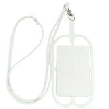 For Smartphones Silicone Sports Mobile Ring Holder Case Cell Phone Neck Strap Lanyard Key Rope