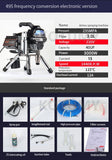 220V /110V High Pressure Sprayer Decoration Wall Coating Paint Airless Spray Gun Painting hine Tool