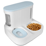 Dog Automatic Feeder With Dry Food Storage Cat Drinking Water Bowl Pet Feeding Machine Pet Supplies Cat Food Bowl 3L