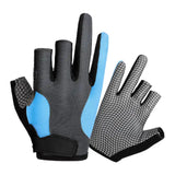 3 Cut Fingers Gloves Finger Protector for Kayaking Motorcycg Hiking