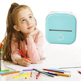Portable Inkless Bluetooth Pocket Printer for Photos, Notes and Durable DIY Scrapbook.