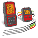 Advanced Smart Digital Food Thermometer - Wireless Dual Probes for Meat with APP Control & Timing Alarm
