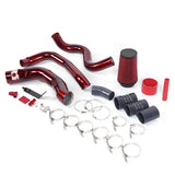 Red Aluminum Cold Air Intake Kit Fit for Ford F250 F350 F450 F550 6.0L 2003 2004 2005 2006 2007 Air Intake Car Accessories
