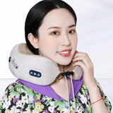 U-Shaped Massage Electric Memory Foam Car Protection Neck Massager Body