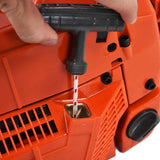HUS 365 Circular Saw Gasoline Chainsaw Head 2 Stroke 3.4KW 9000rpm 65.1CC Chainsaw Power Head for Garden Lawn