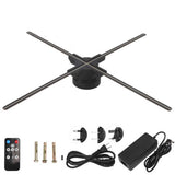 Hologram Projector 1600x720 60cm with Remote Control Hologram Fan Advertising Machine for Bar Party