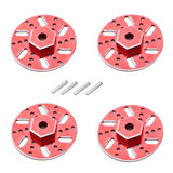 4Pcs Metal 9mm Wheel Hex Adapter Brake Disc for SG 1603 SG1603 SG1604 UD1601 UD1603 UD1604 1/16 RC Car Upgrades Parts,1
