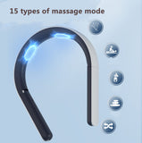 Folding Cervical Spine Massager Pulse Heating Low Frequency Cervical Spine Physiotherapy Massager Neck Massager Wellness Product